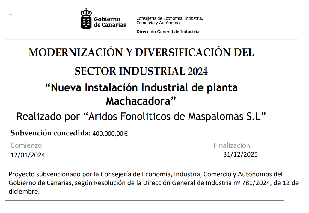 Subvención